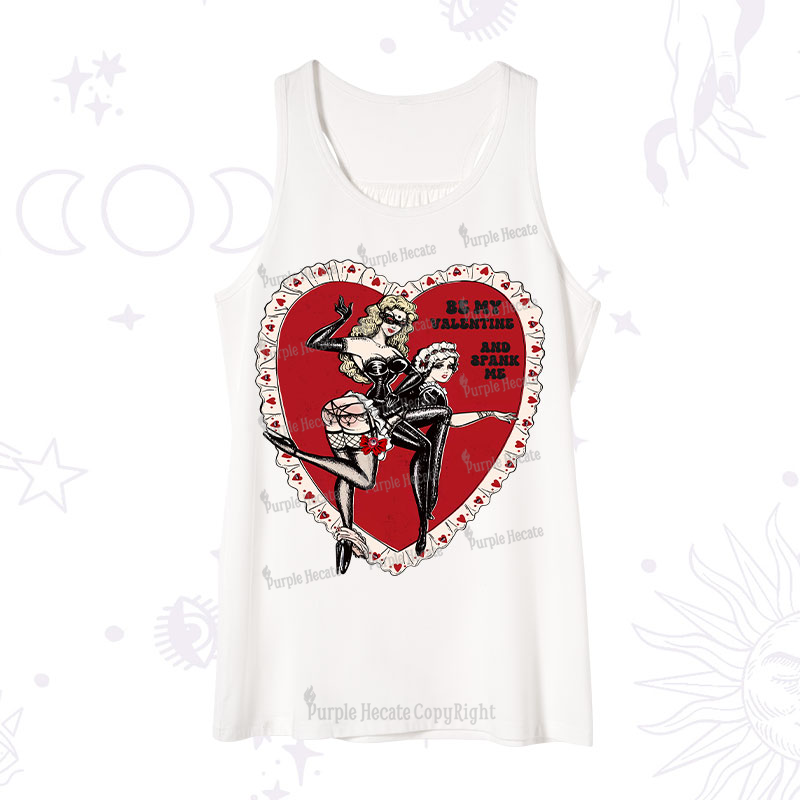 Purplehecate Be My Valentine And Spank Me Tank