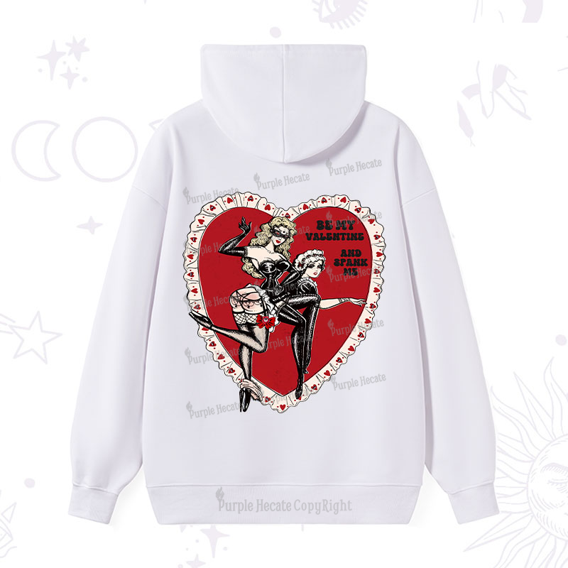 Purplehecate Be My Valentine And Spank Me Hoodie