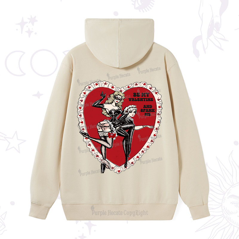 Purplehecate Be My Valentine And Spank Me Hoodie