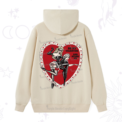 Purplehecate Be My Valentine And Spank Me Hoodie