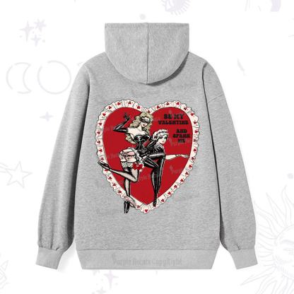 Purplehecate Be My Valentine And Spank Me Hoodie