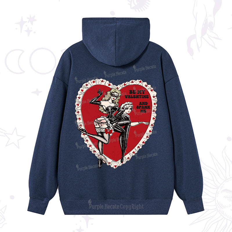 Purplehecate Be My Valentine And Spank Me Hoodie
