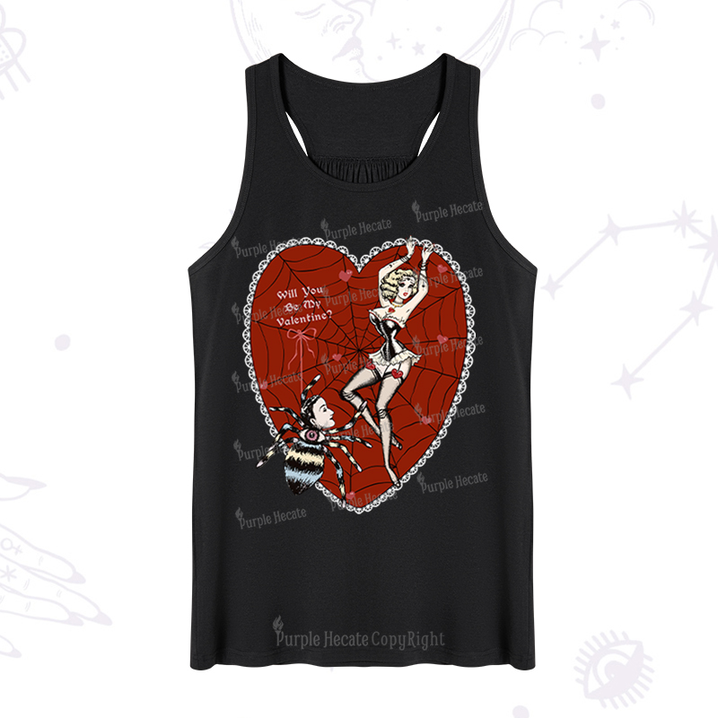 Purplehecate Will You Be My Valentine Tank