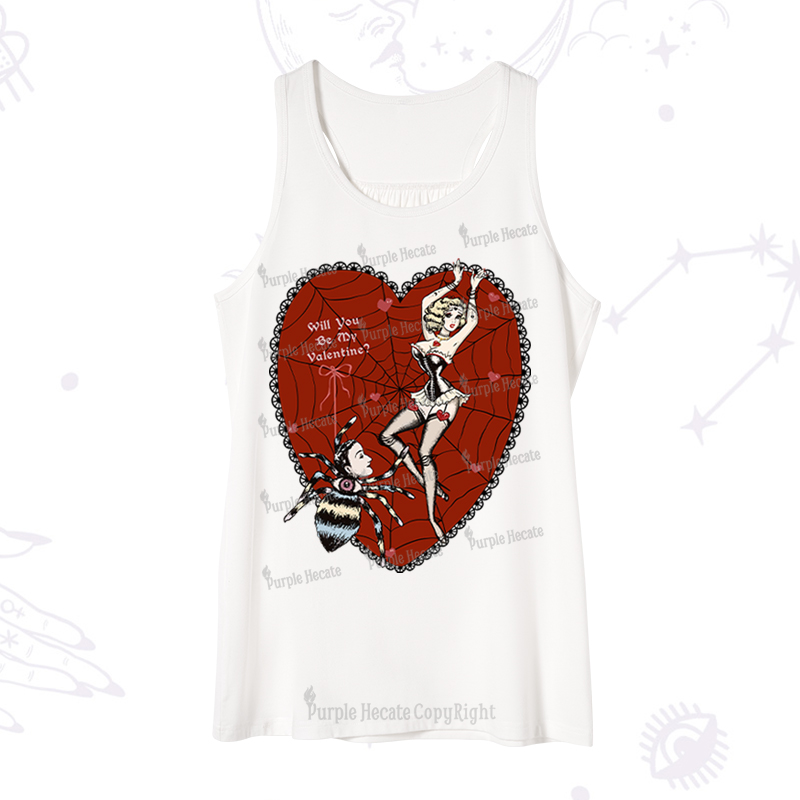 Purplehecate Will You Be My Valentine Tank