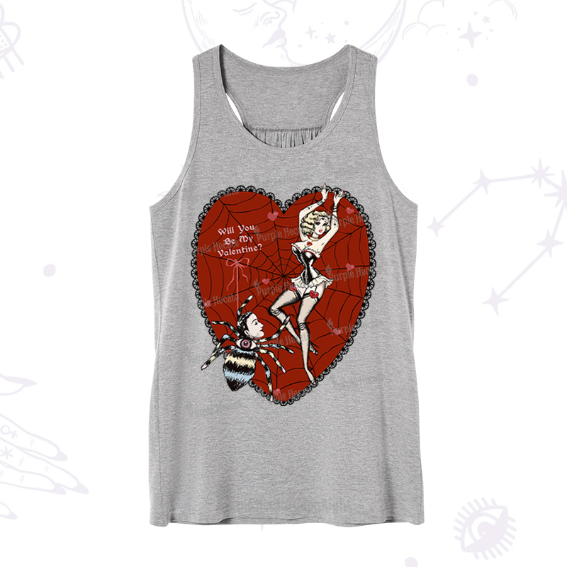 Purplehecate Will You Be My Valentine Tank