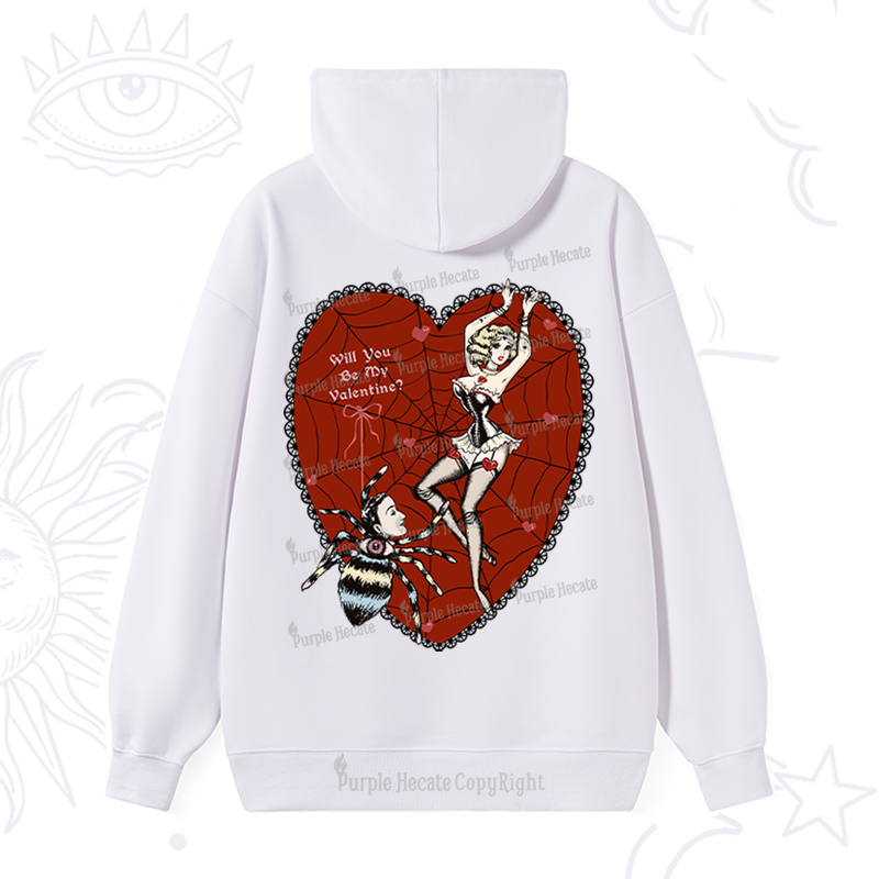Purplehecate Will You Be My Valentine Hoodie