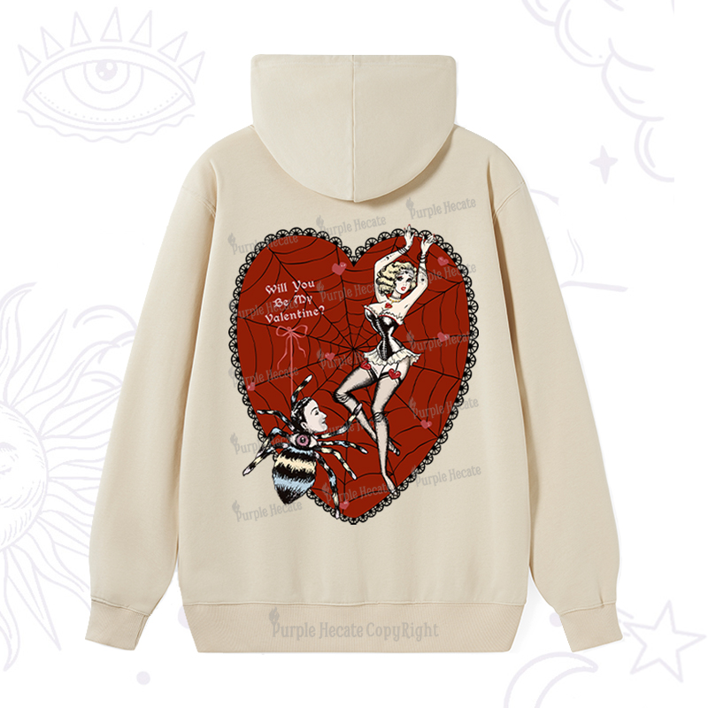 Purplehecate Will You Be My Valentine Hoodie