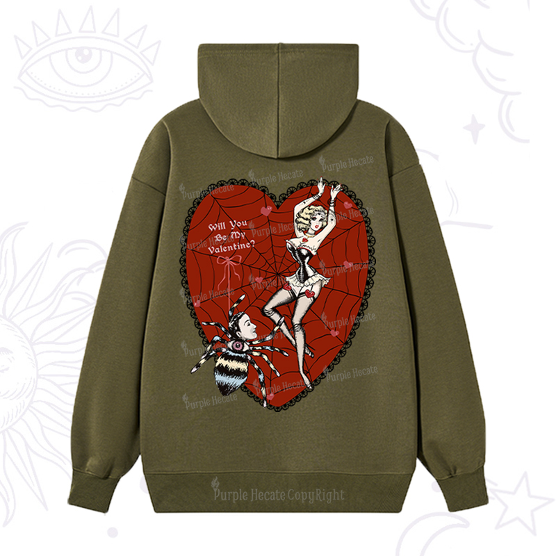 Purplehecate Will You Be My Valentine Hoodie