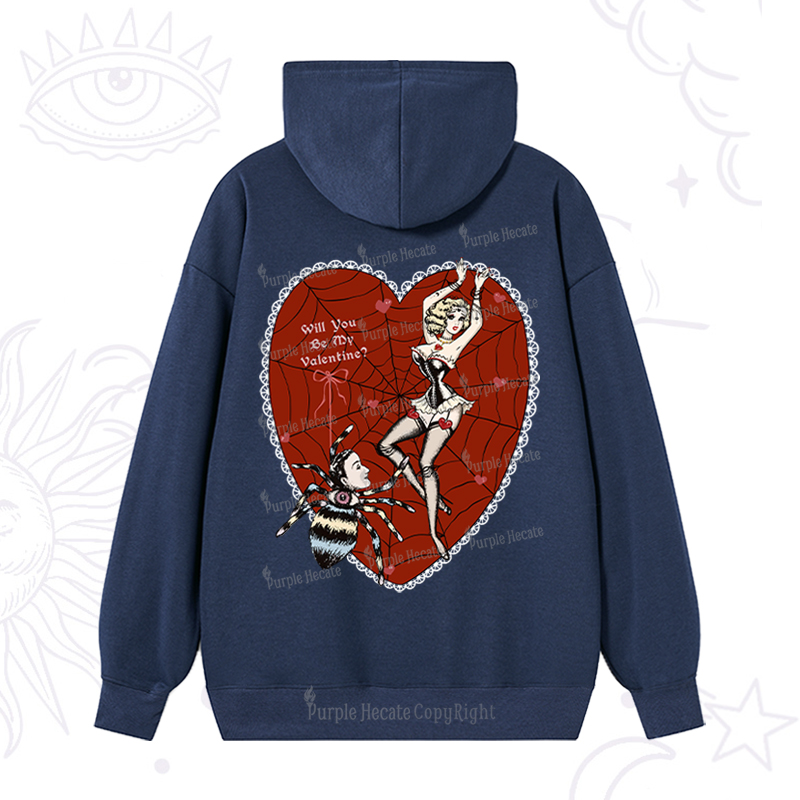 Purplehecate Will You Be My Valentine Hoodie