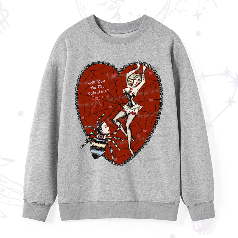 Purplehecate Will You Be My Valentine Sweatshirt
