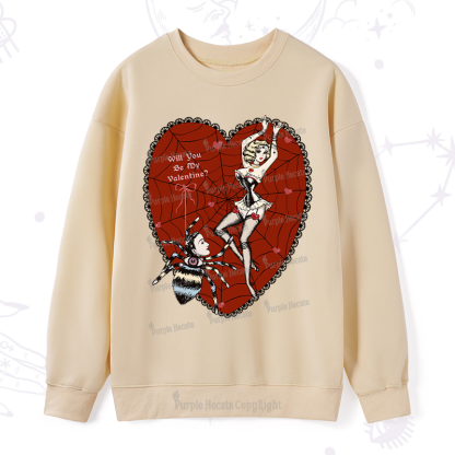 Purplehecate Will You Be My Valentine Sweatshirt