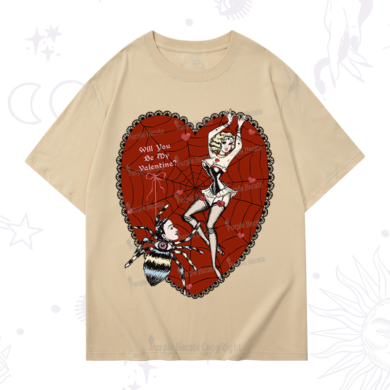Purplehecate Will You Be My Valentine T-Shirt