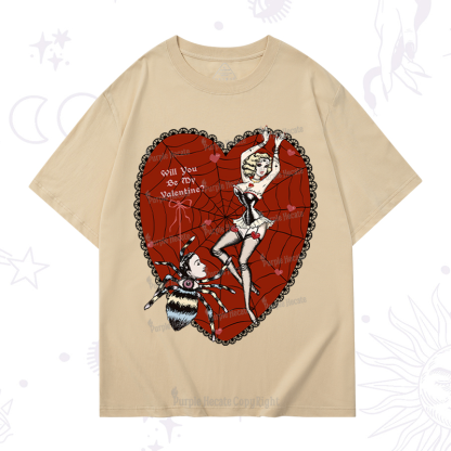Purplehecate Will You Be My Valentine T-Shirt