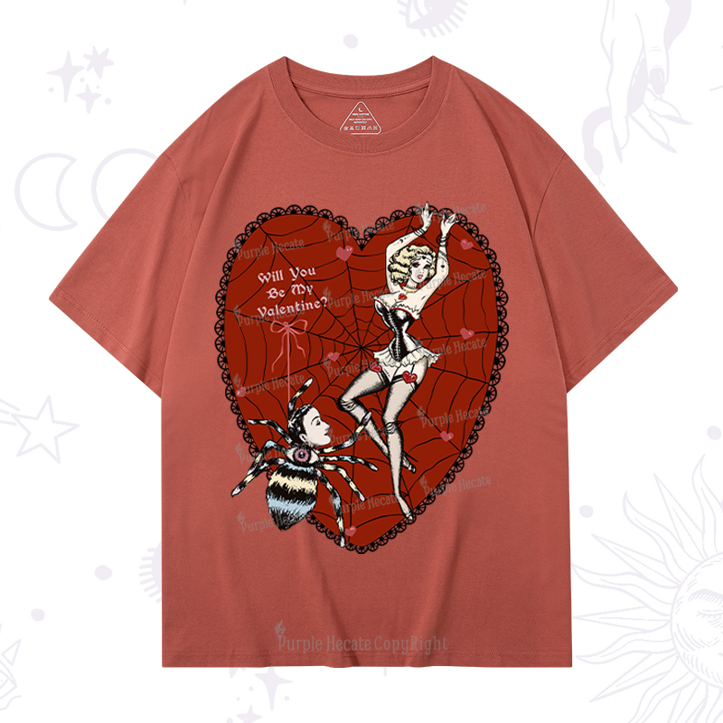 Purplehecate Will You Be My Valentine T-Shirt