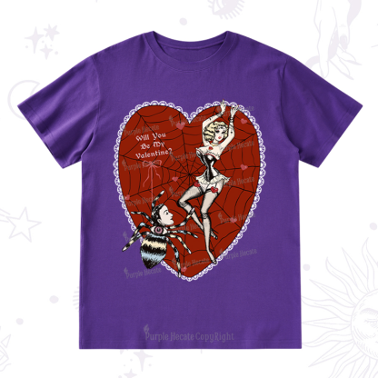 Purplehecate Will You Be My Valentine T-Shirt