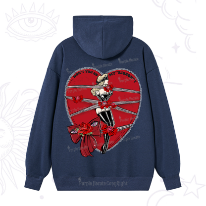 Purplehecate WON'T YOU BE MY "RIBBON" Hoodie