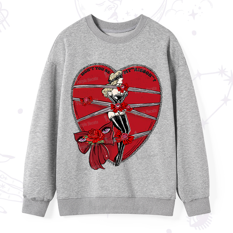 Purplehecate Won't You Be My "Ribbon" Sweatshirt