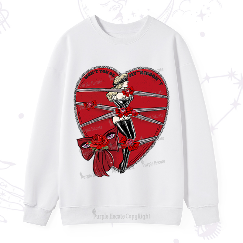 Purplehecate Won't You Be My "Ribbon" Sweatshirt
