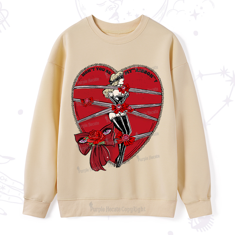 Purplehecate Won't You Be My "Ribbon" Sweatshirt