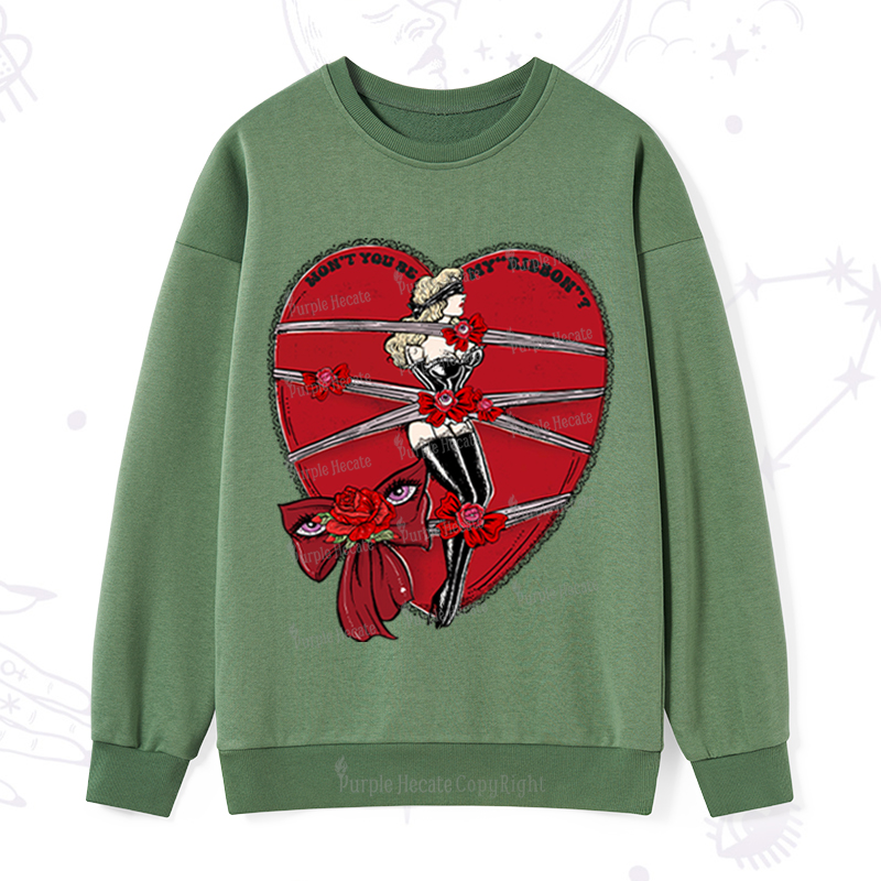 Purplehecate Won't You Be My "Ribbon" Sweatshirt