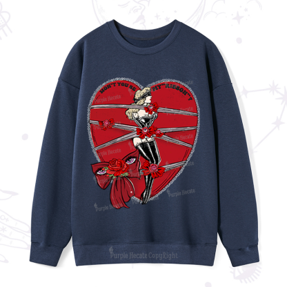 Purplehecate Won't You Be My "Ribbon" Sweatshirt