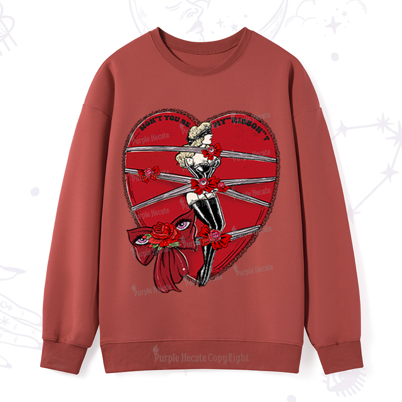 Purplehecate Won't You Be My "Ribbon" Sweatshirt
