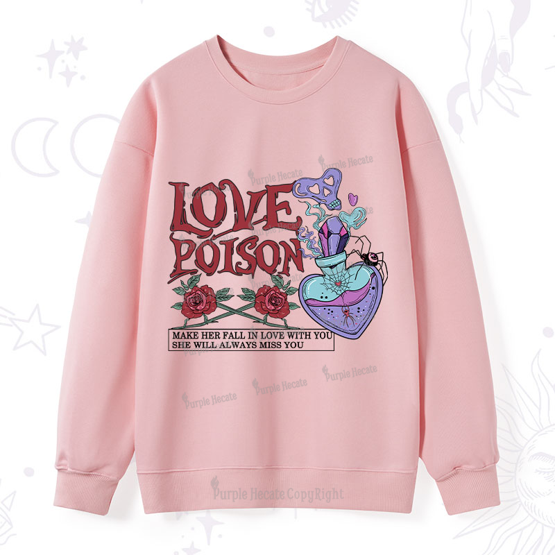 Purplehecate Love Poison Sweatshirt