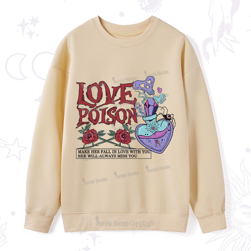 Purplehecate Love Poison Sweatshirt