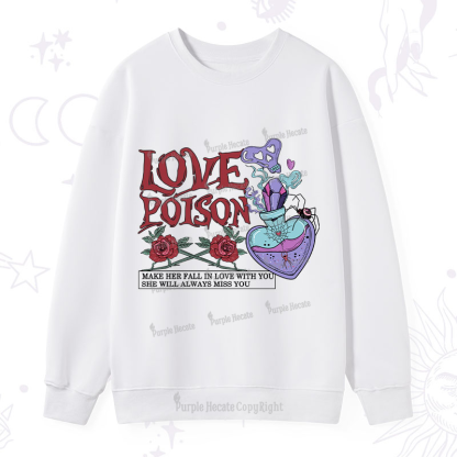 Purplehecate Love Poison Sweatshirt