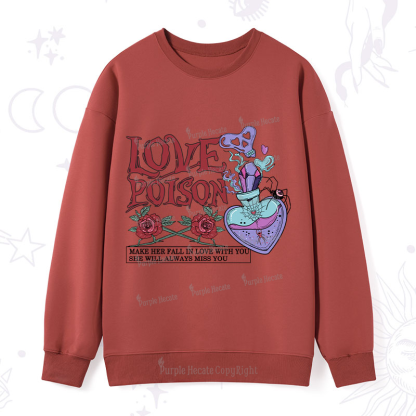 Purplehecate Love Poison Sweatshirt