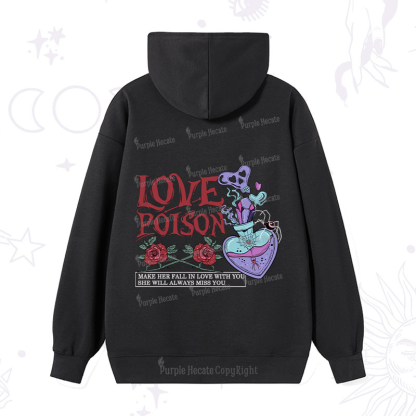Purplehecate Love Poison Hoodie