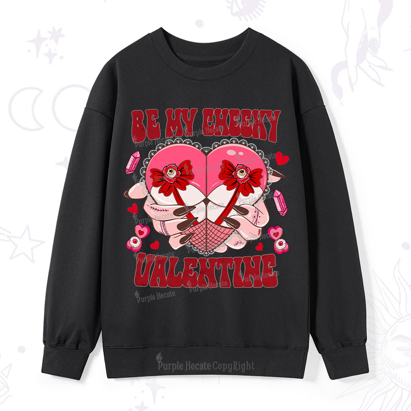 Purplehecate Be My Cheeky Valentine Sweatshirt