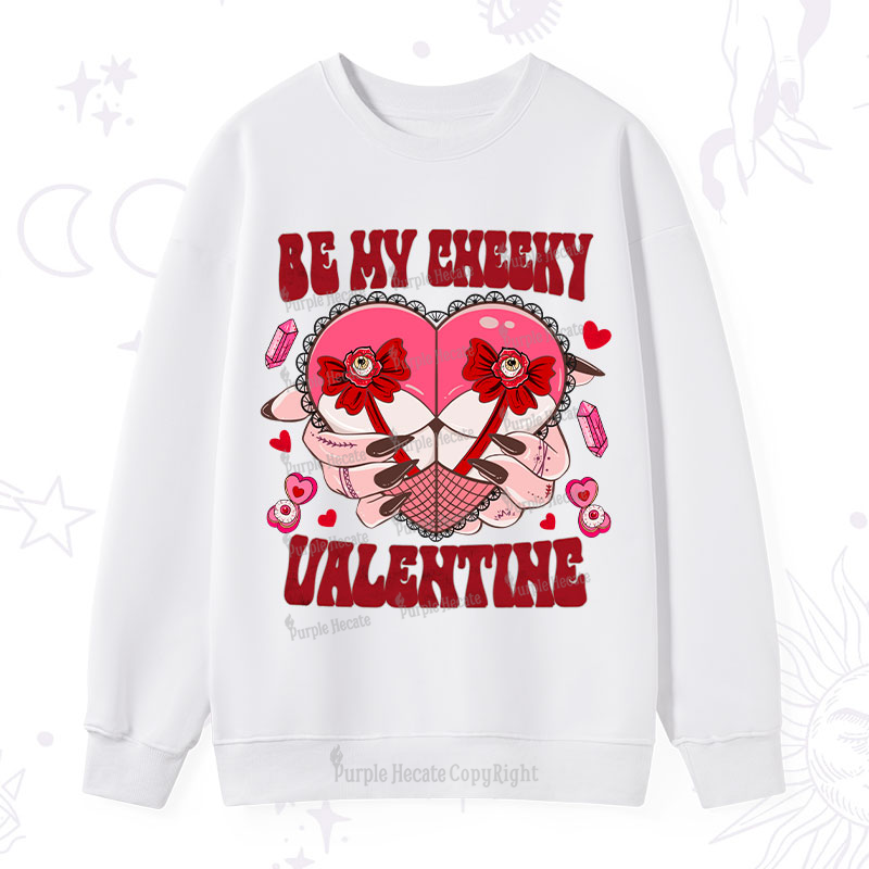 Purplehecate Be My Cheeky Valentine Sweatshirt