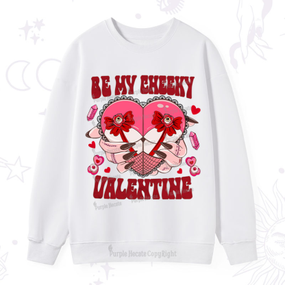 Purplehecate Be My Cheeky Valentine Sweatshirt