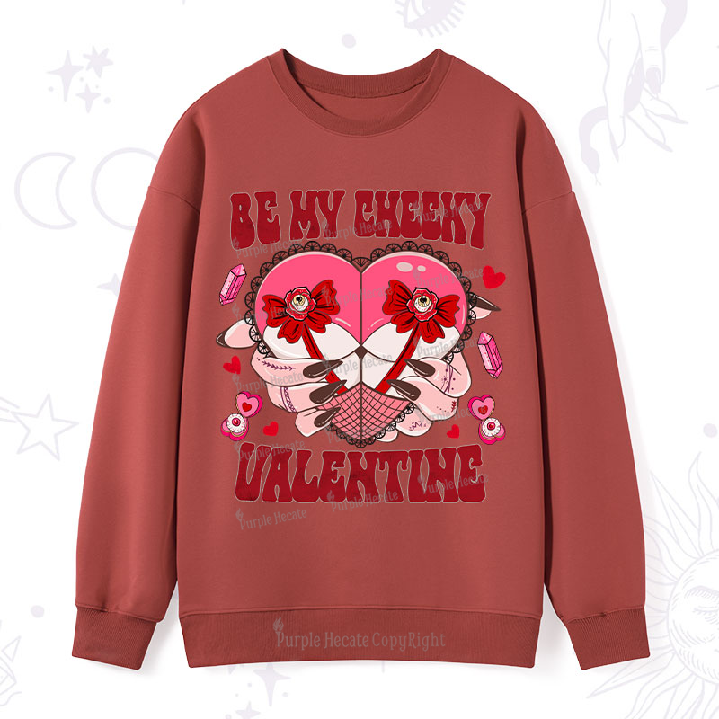 Purplehecate Be My Cheeky Valentine Sweatshirt