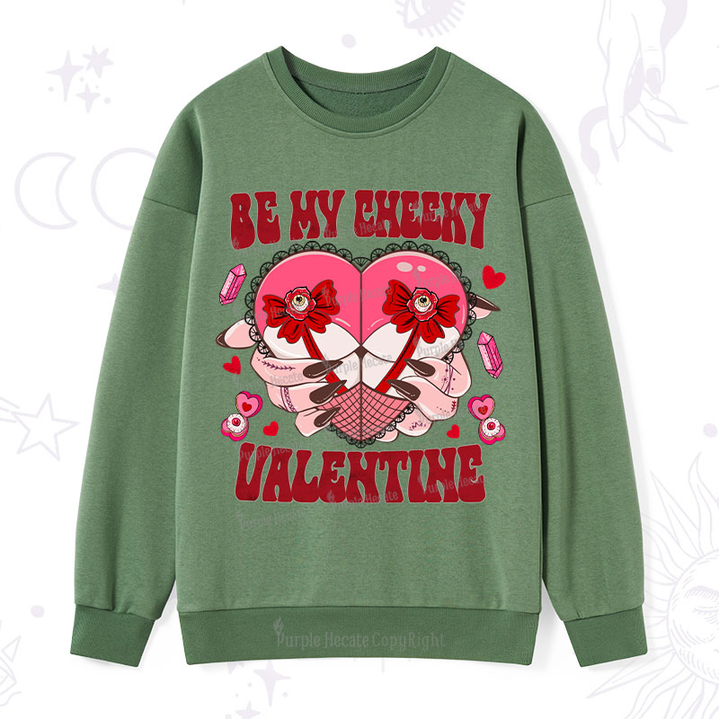 Purplehecate Be My Cheeky Valentine Sweatshirt