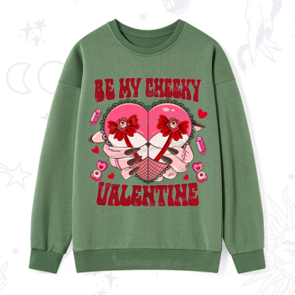 Purplehecate Be My Cheeky Valentine Sweatshirt