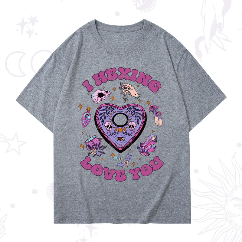 Purplehecate I Hexing Love You T-Shirt