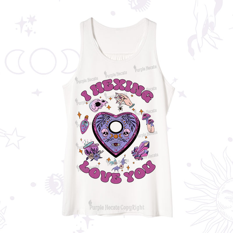 Purplehecate I Hexing Love You Tank