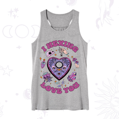 Purplehecate I Hexing Love You Tank
