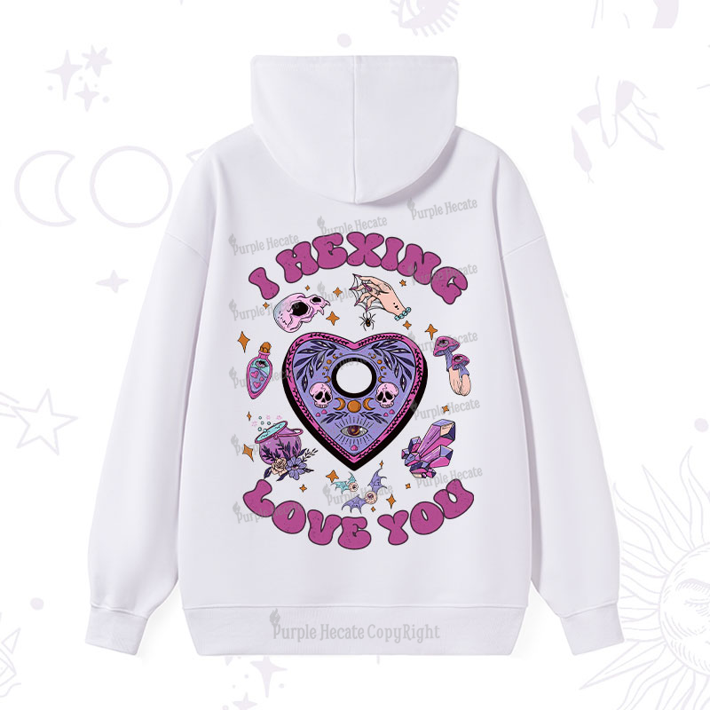 Purplehecate I Hexing Love You Hoodie