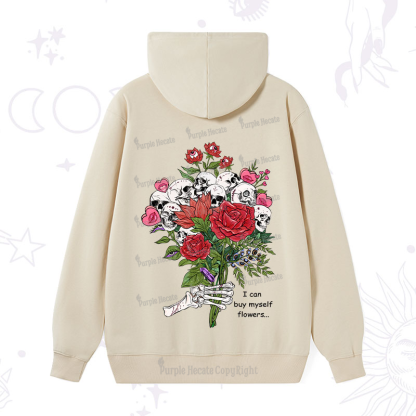 Purplehecate I Can Buy Myself Flowers Hoodie