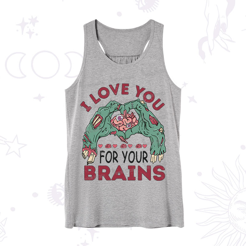 Purplehecate I Love You For Your Brains Tank