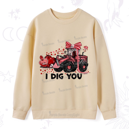 Purplehecate I Dig You Sweatshirt