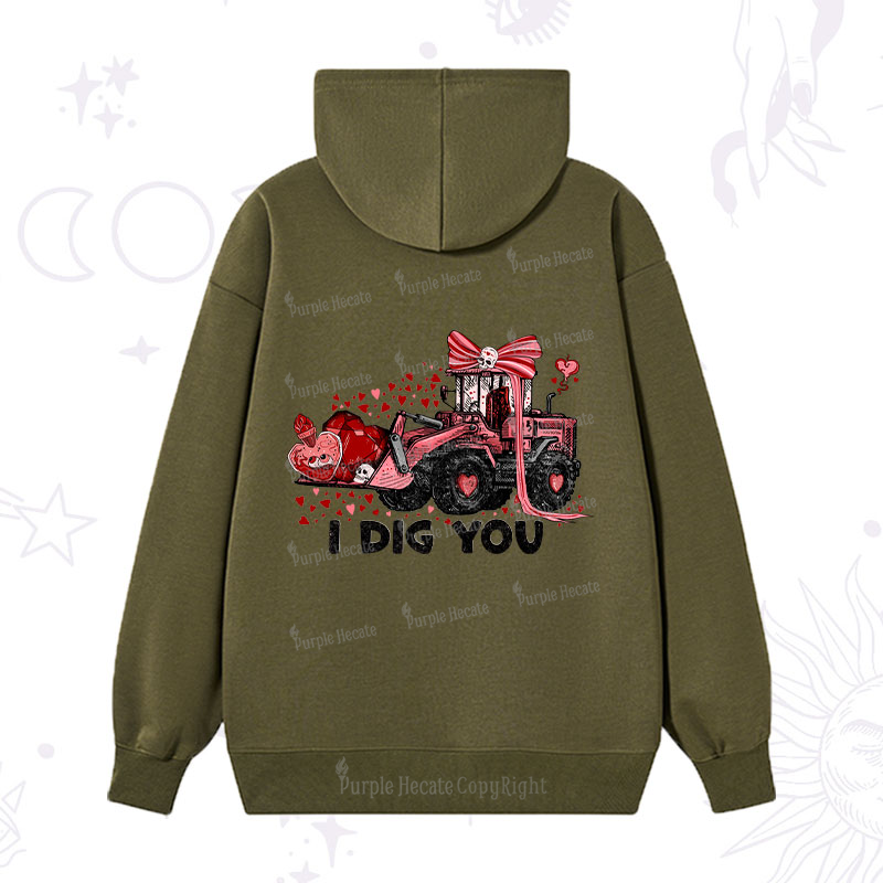 Purplehecate I Dig You Hoodie