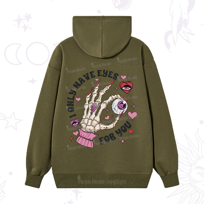 Purplehecate I Only Have Eyes For You Hoodie