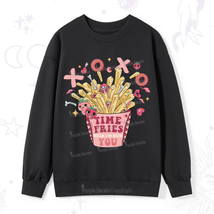 Purplehecate Time Fries When I'm With You Sweatshirt