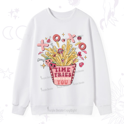 Purplehecate Time Fries When I'm With You Sweatshirt