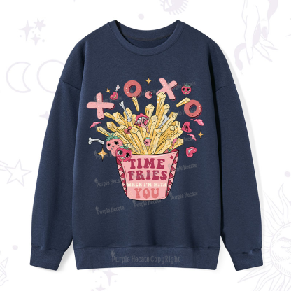 Purplehecate Time Fries When I'm With You Sweatshirt