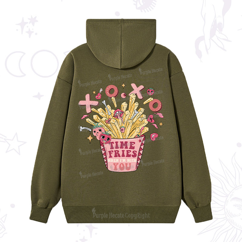 Purplehecate Time Fries When I'm With You Hoodie